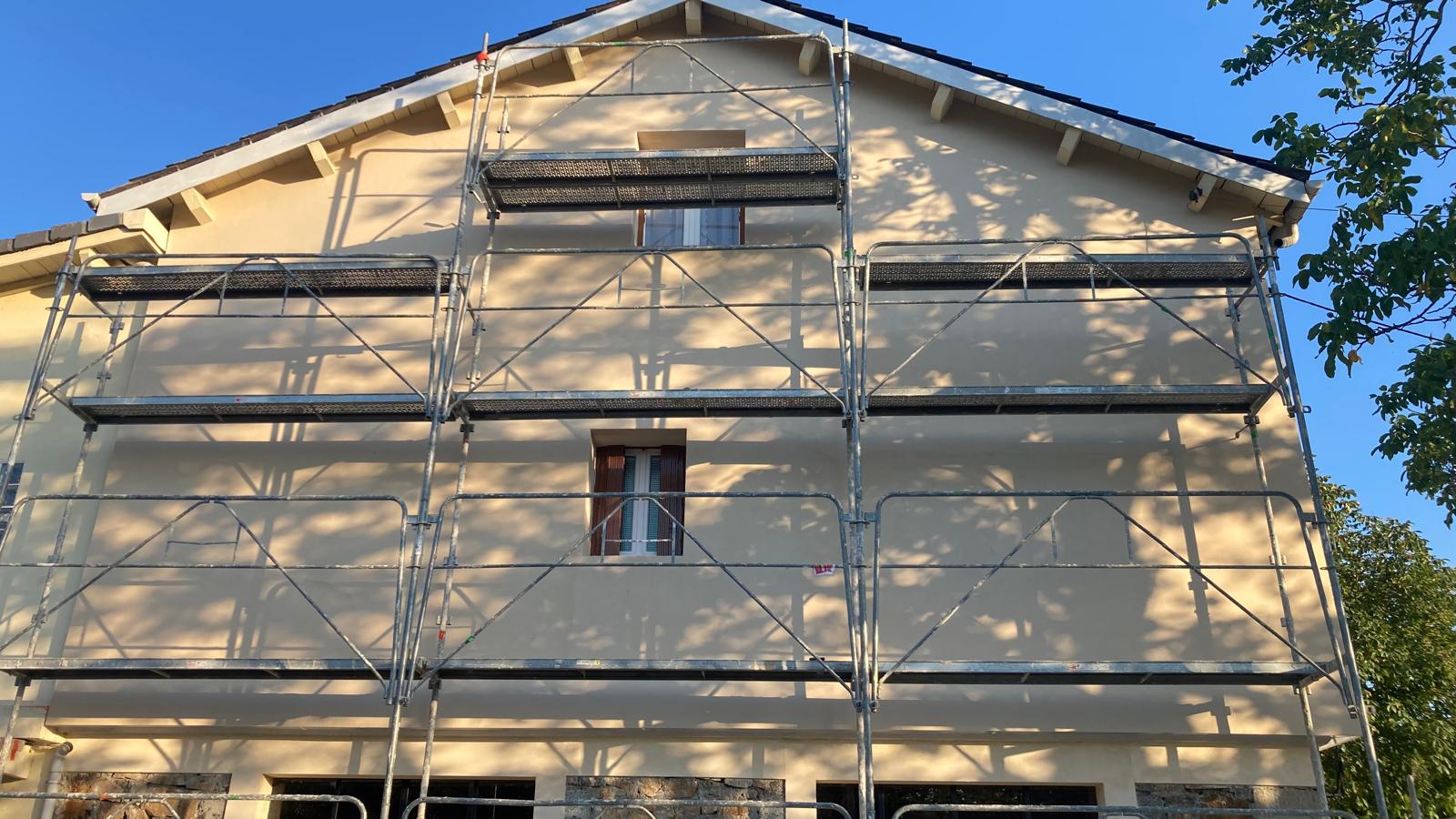 MC Renovation - Façade rénovée isolation extérieure Varennes-Vauzelles